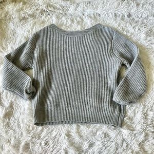 Grey Knit Sweater